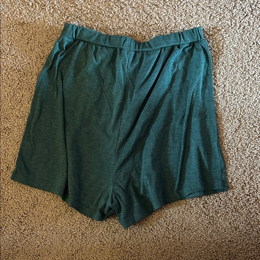 Aerie women's Relaxed Pull-On Shorts — Teal